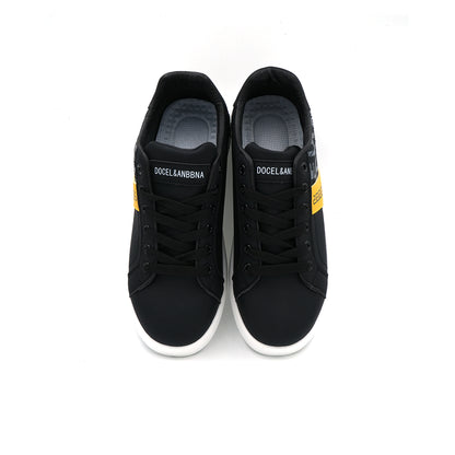 Classic Black Low-Top Sneakers