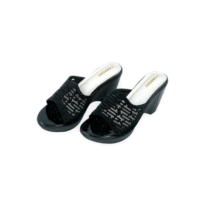 Catchy Women's Comfortable Bowknot Wedge Heel