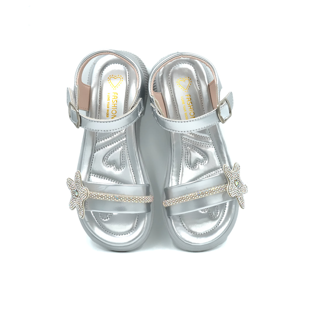 Catchy Girls' Stylish Buckle Sandal