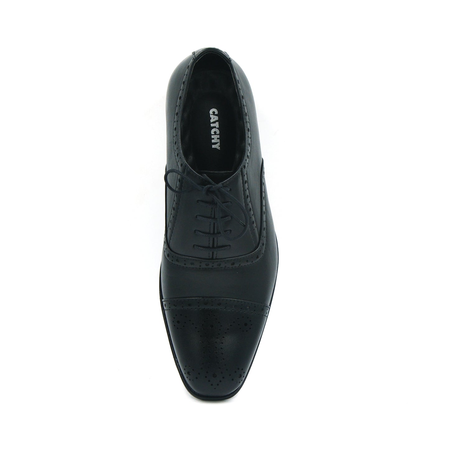 Catchy Elegant Style Leather Oxford Shoes