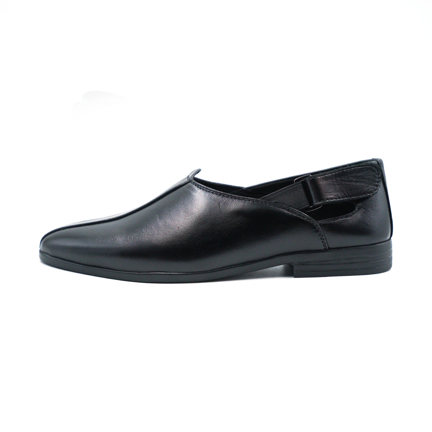 Men Tan Black Shoe-Style Sandals