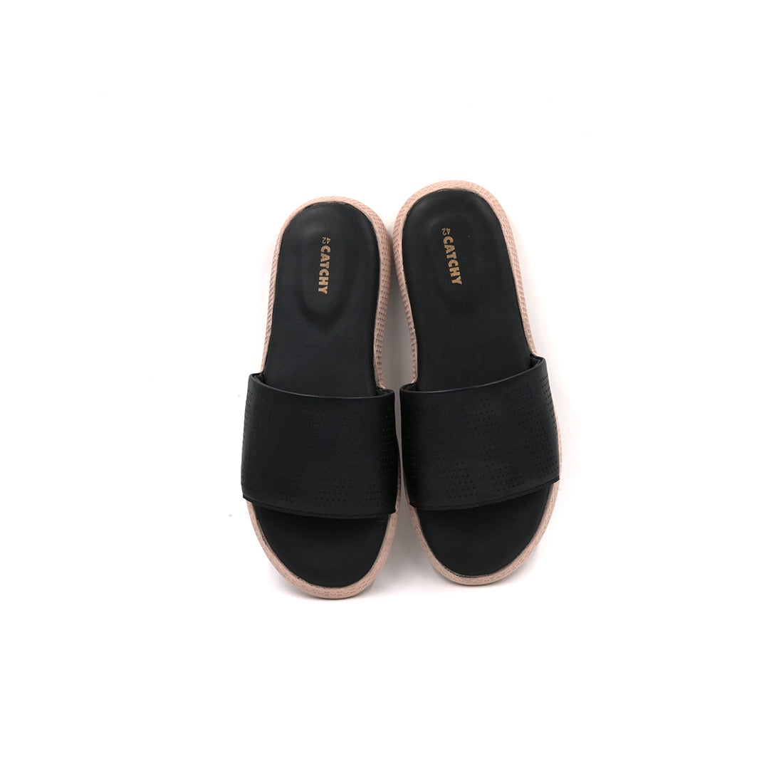 Catchy Chic Minimalist Slip-On Slides
