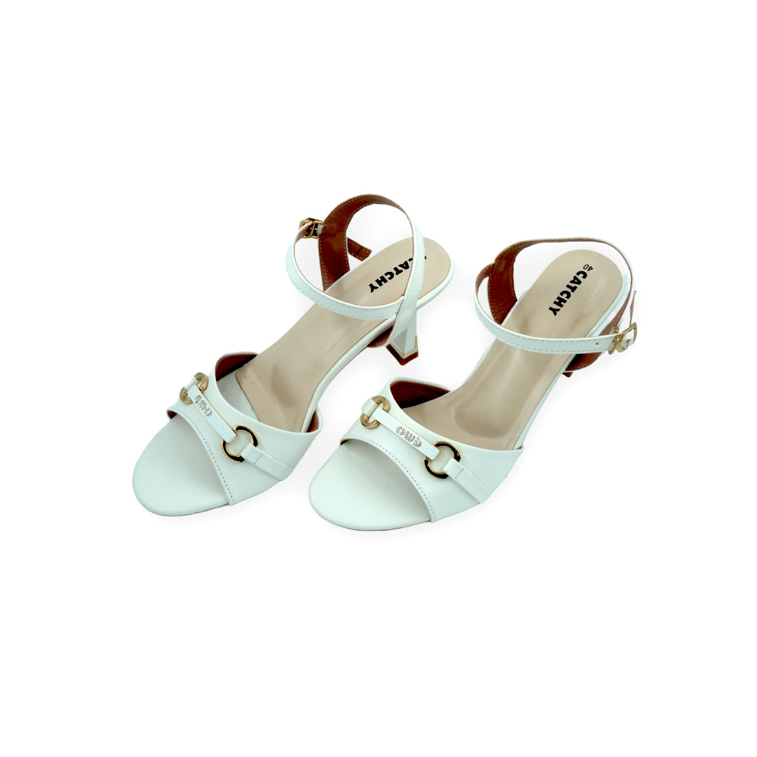Catchy Stylish Slingback Kitten Heel