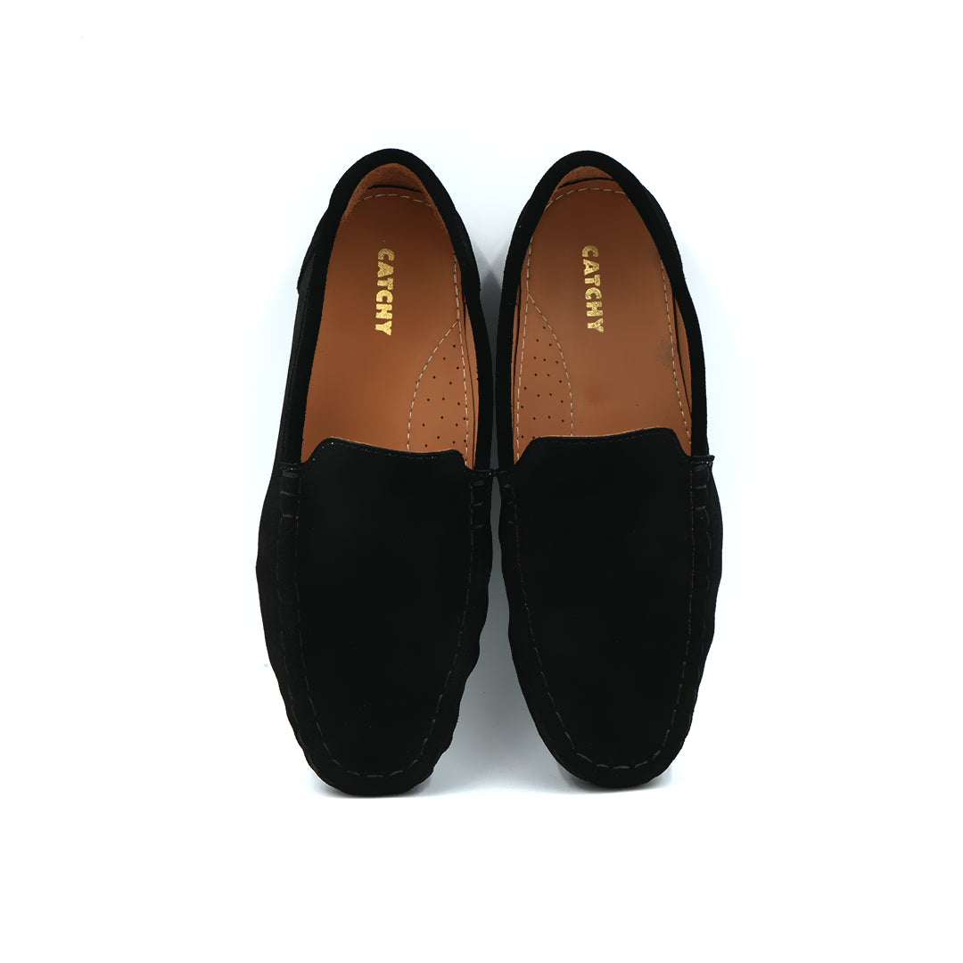 Catchy Stylish Suede Slip-On Loafer