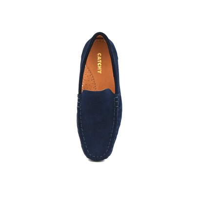 Catchy Stylish Suede Slip-On Loafer