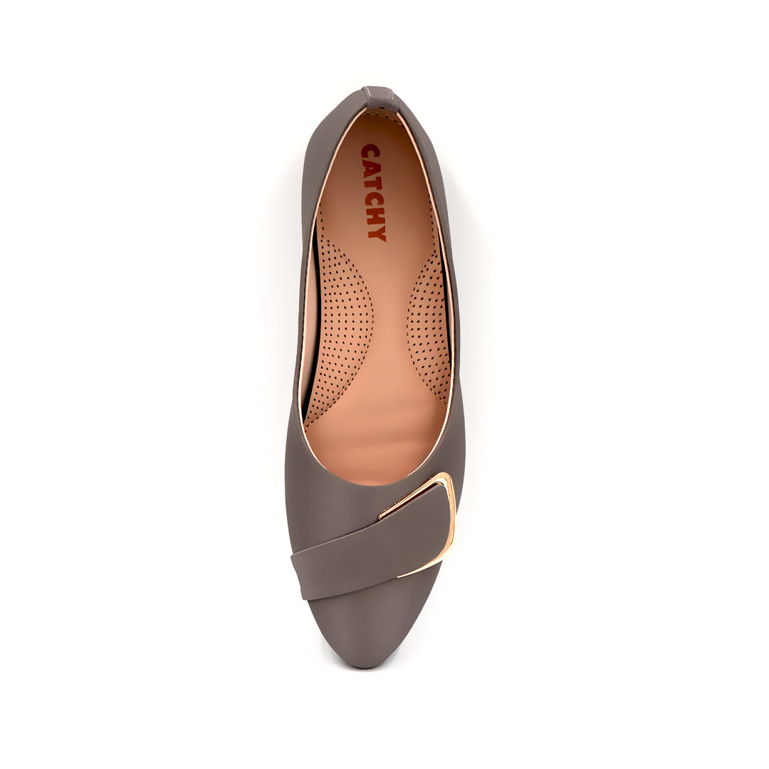 Catchy Comfortable Flat Pumps Shoes