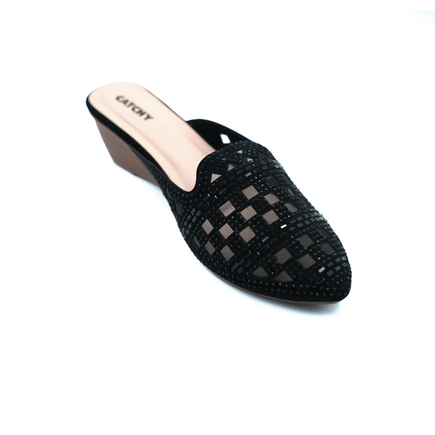 Luxury Embroidered Mules For Women's