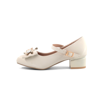 Catchy Flora Block Heel