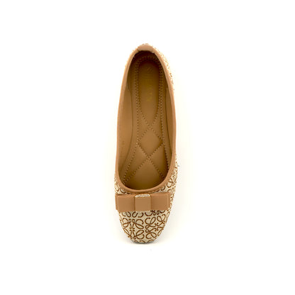 Catchy Women's Casual Glitter Flat Bowknot Pumps