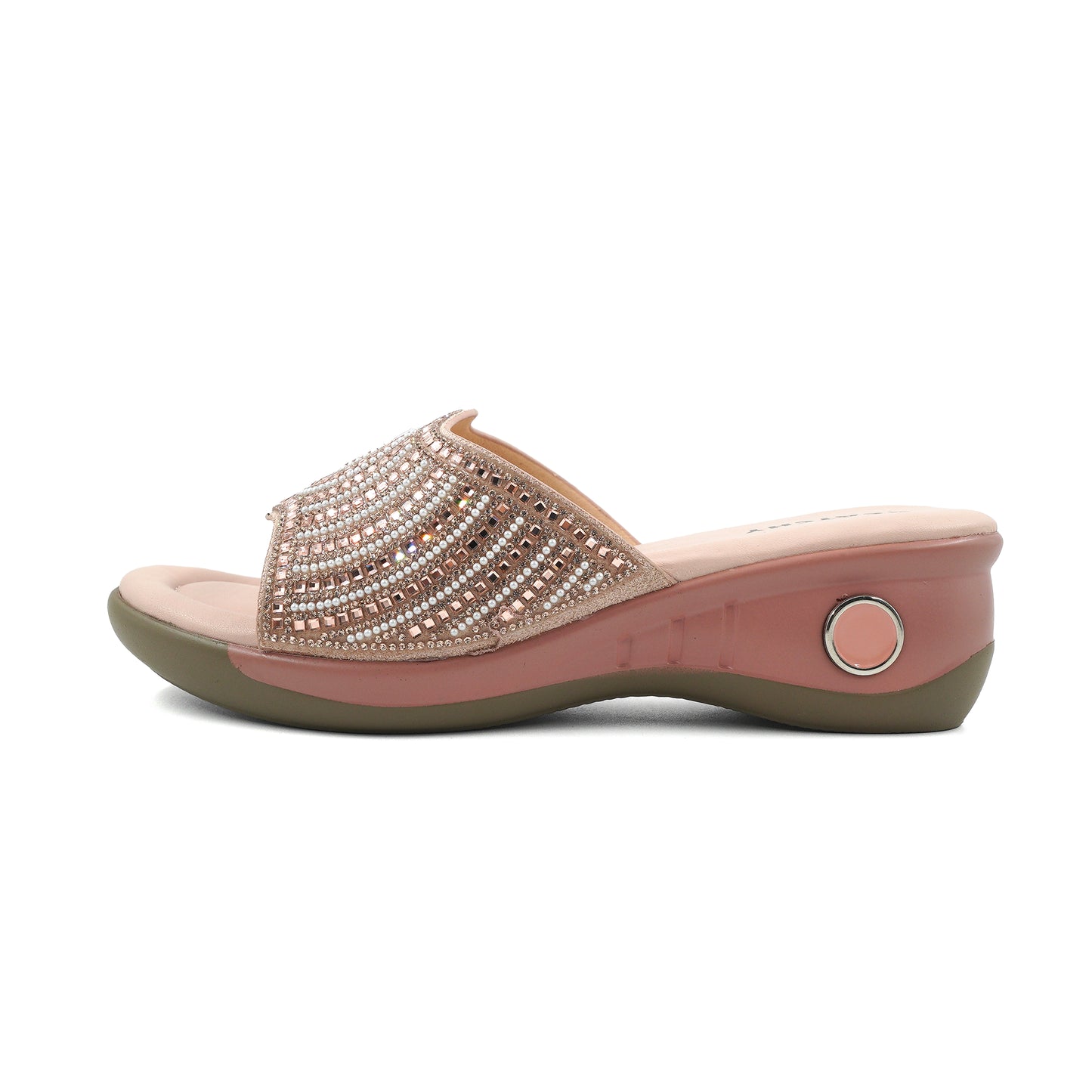 Catchy Gilded Aura Wedges