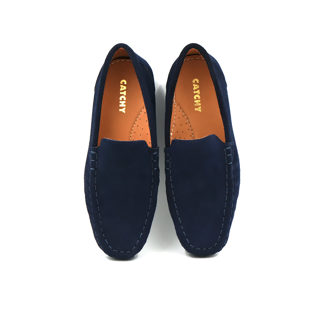 Catchy Stylish Suede Slip-On Loafer