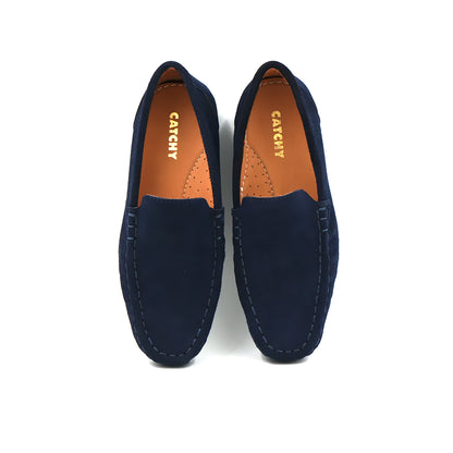Catchy Stylish Suede Slip-On Loafer