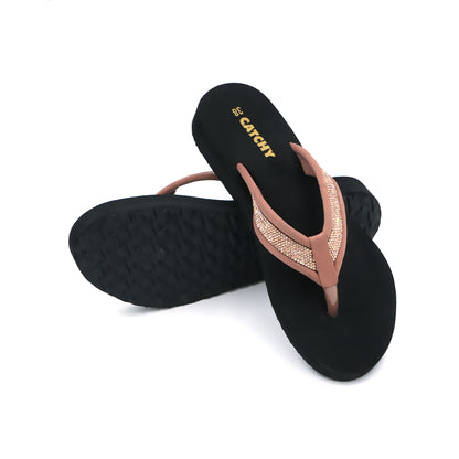 Catchy Ladies Glitter Thong Sandal