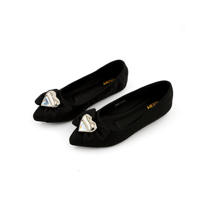 Catchy Orion Black Pearls Pump Shoes
