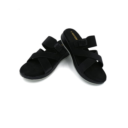 Catchy Casual Comfort Criss-Cross Slides