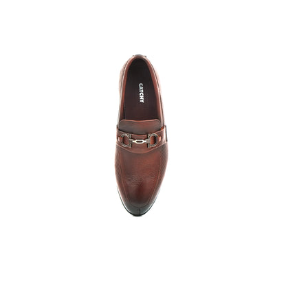 Catchy Genuine Leather Men's Tassel