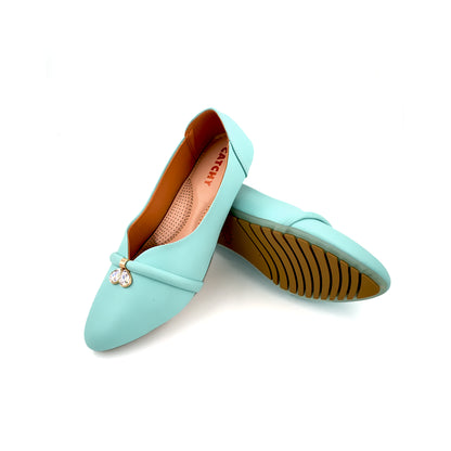Catchy Comfortable Flat Pumps Shoes