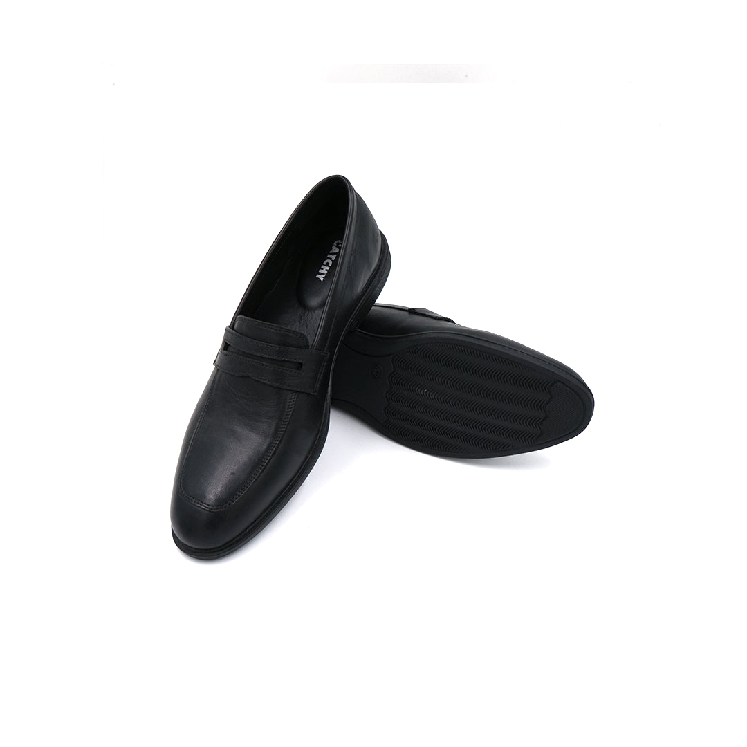 Catchy Leather Penny Loafer for Men