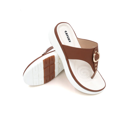 Catchy Trendies Ring Wedge Sandal