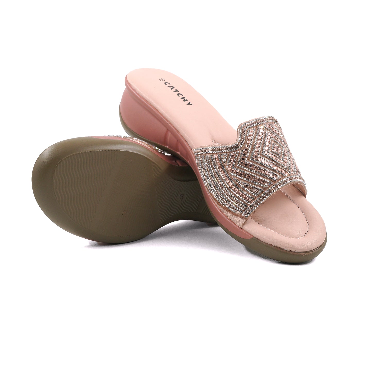 Catchy Comfort Wedge Slides
