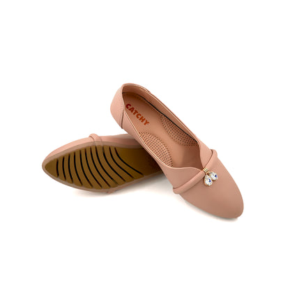 Catchy Comfortable Flat Pumps Shoes
