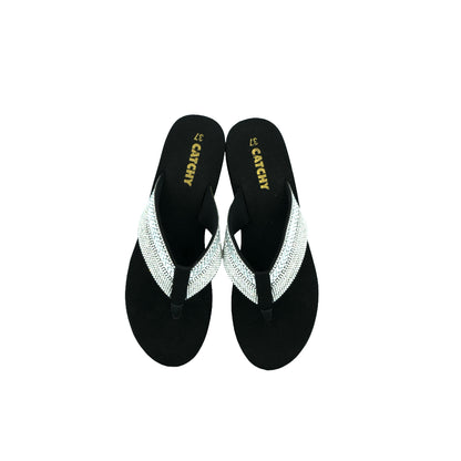 Catchy Women Wedges Rhinestones Sandals