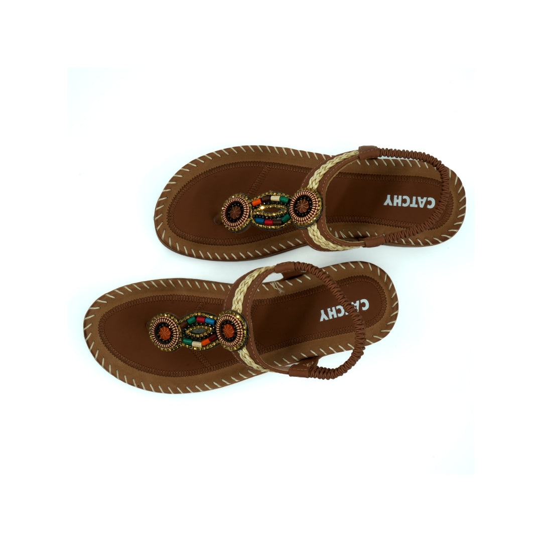 Catchy Women's Cross Strap Sandal