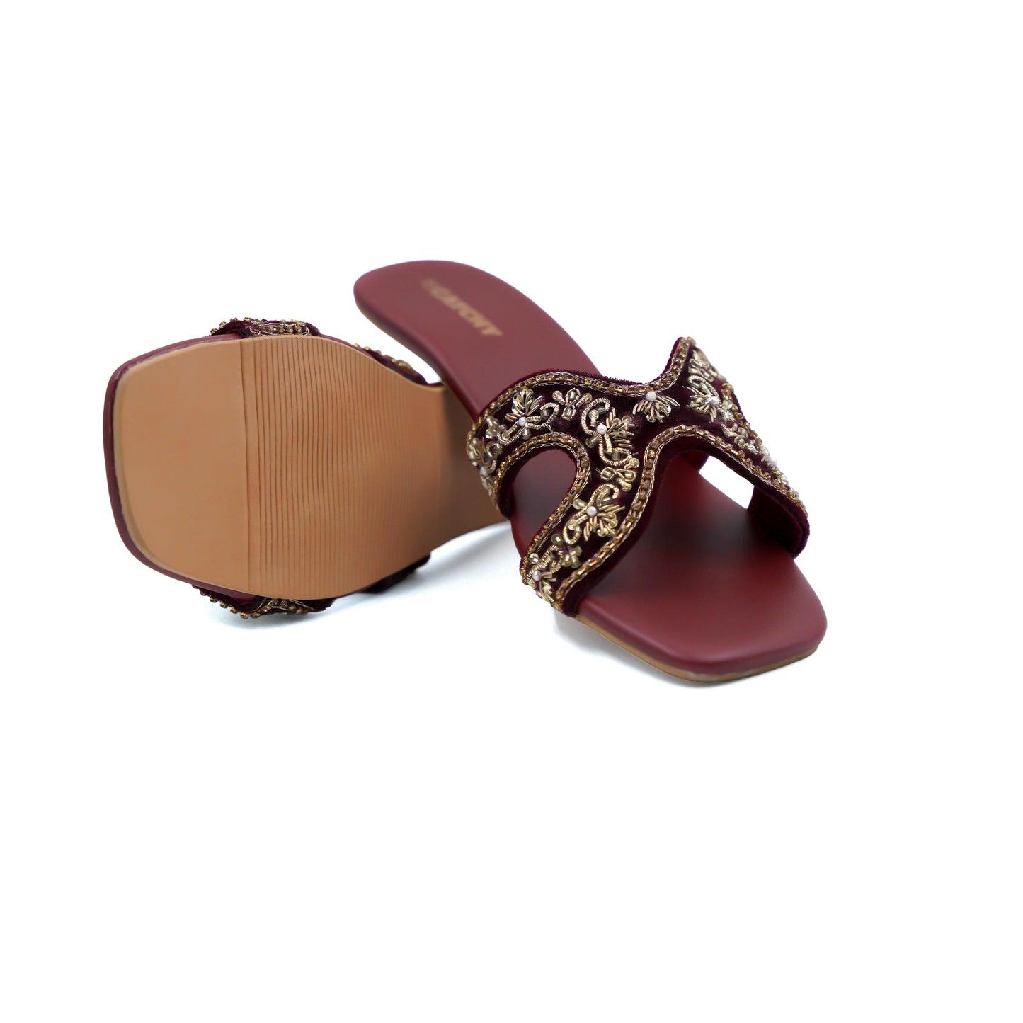Catchy Women's Mid Heel Sandal
