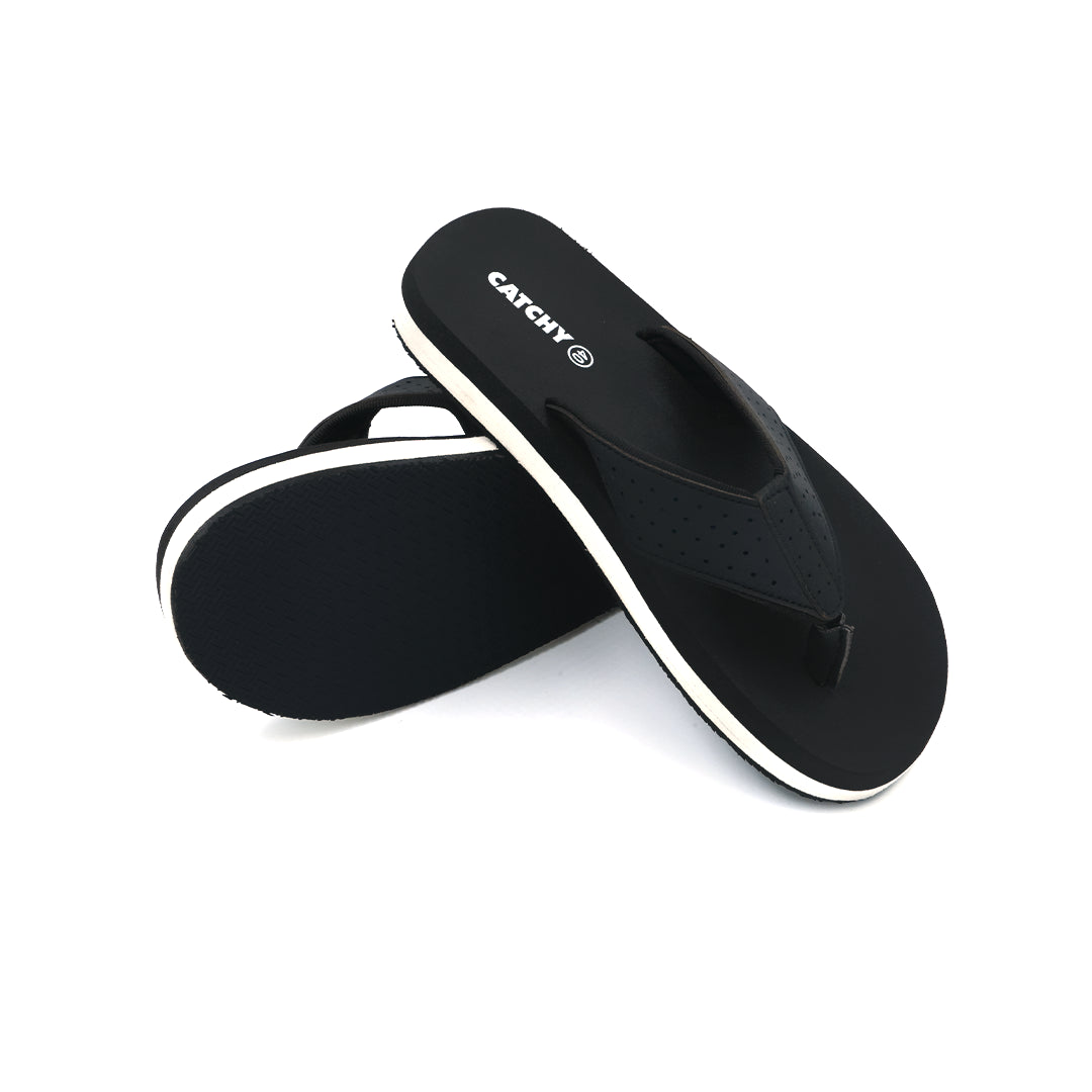 Catchy Durable Black Flip-Flop Sandal