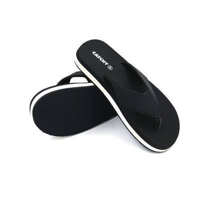 Catchy Durable Black Flip-Flop Sandal