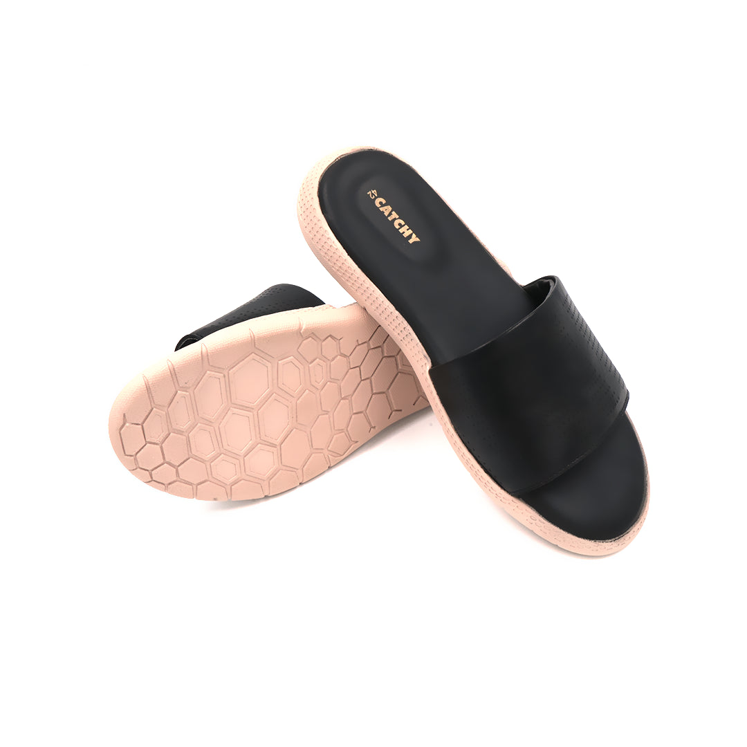 Catchy Chic Minimalist Slip-On Slides