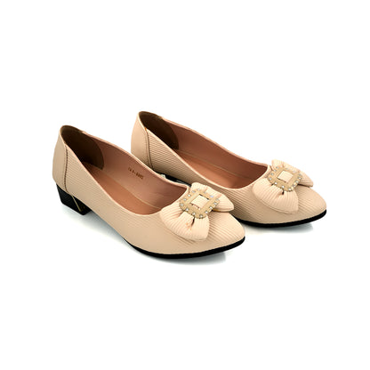 Catchy Formal Court Pump Heel