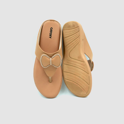 Catchy Racecourse Women's Total Sole Wedges Heel