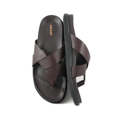 Elite Mocha Thong Sandals