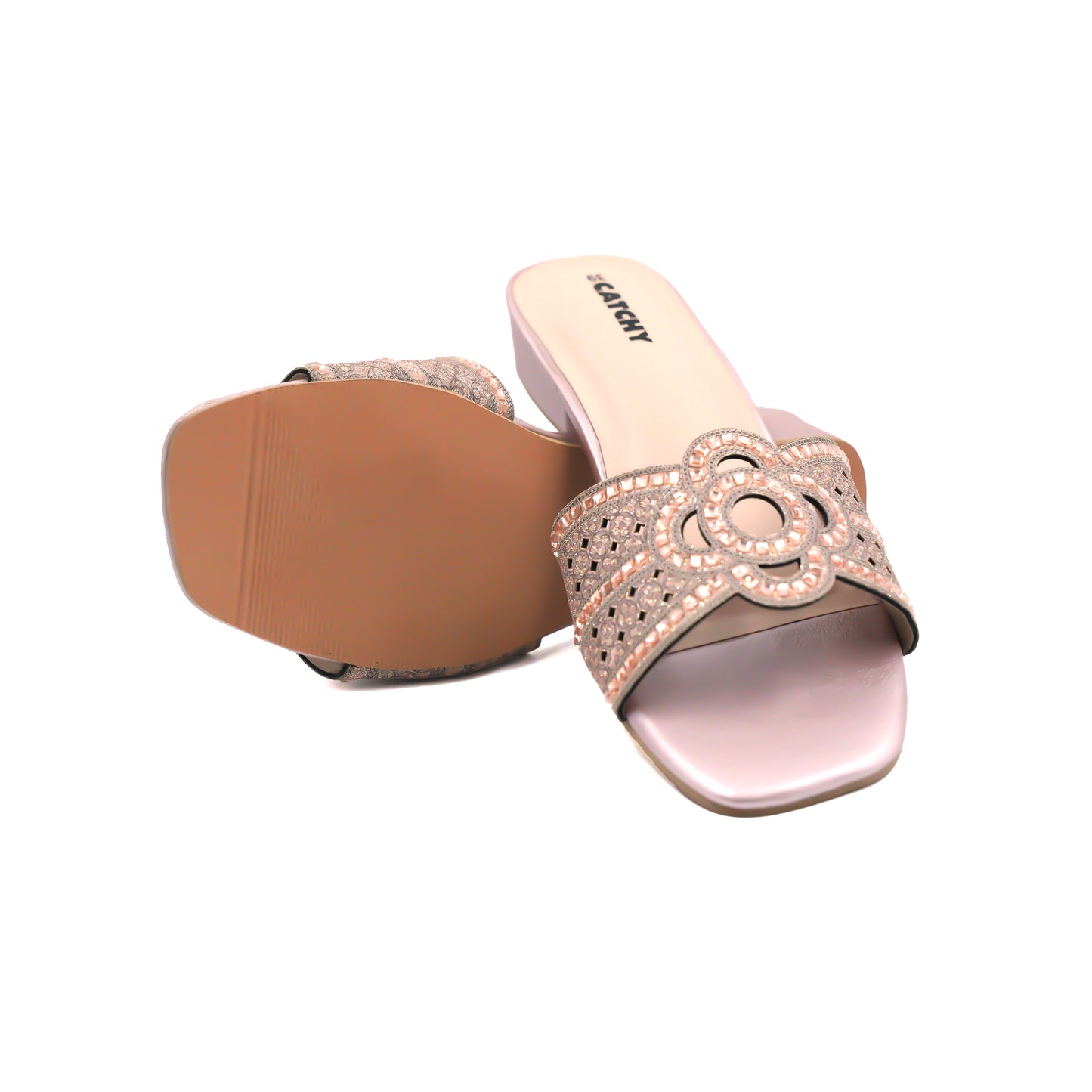 catchy  Women's Block Heel Sandal