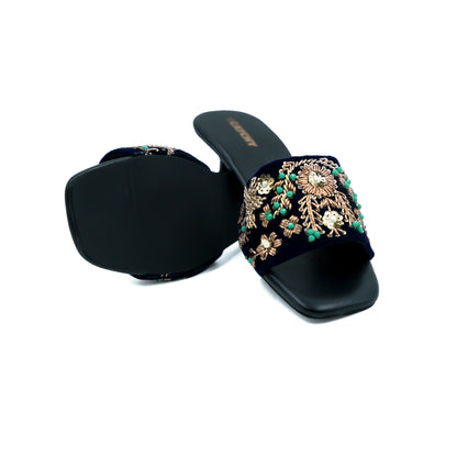 Catchy Women's Mid Heel Sandal