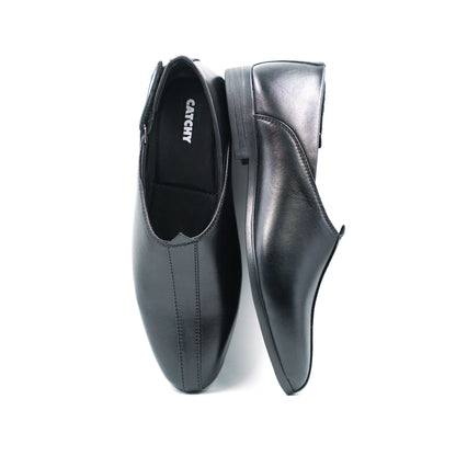 Men Tan Black Shoe-Style Sandals