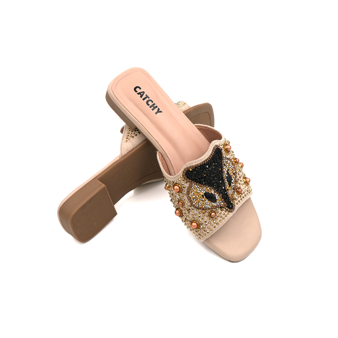 Catchy Glam Pearl Party Sandal