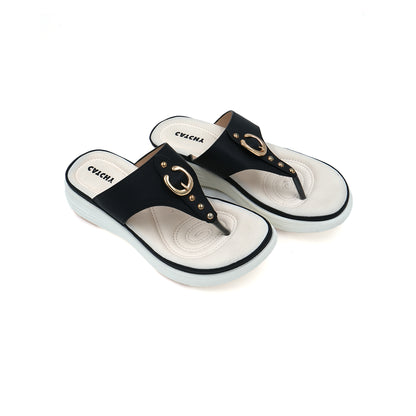 Catchy Trendies Ring Wedge Sandal