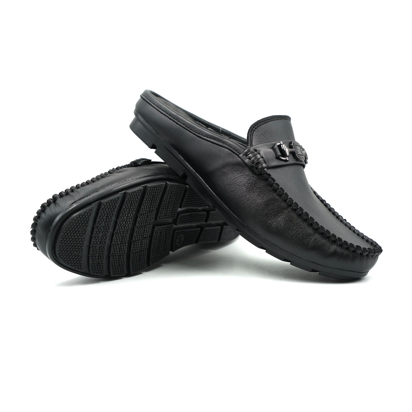 Catchy Premium Black Half shoe