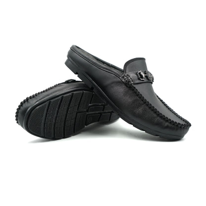 Catchy Premium Black Half shoe