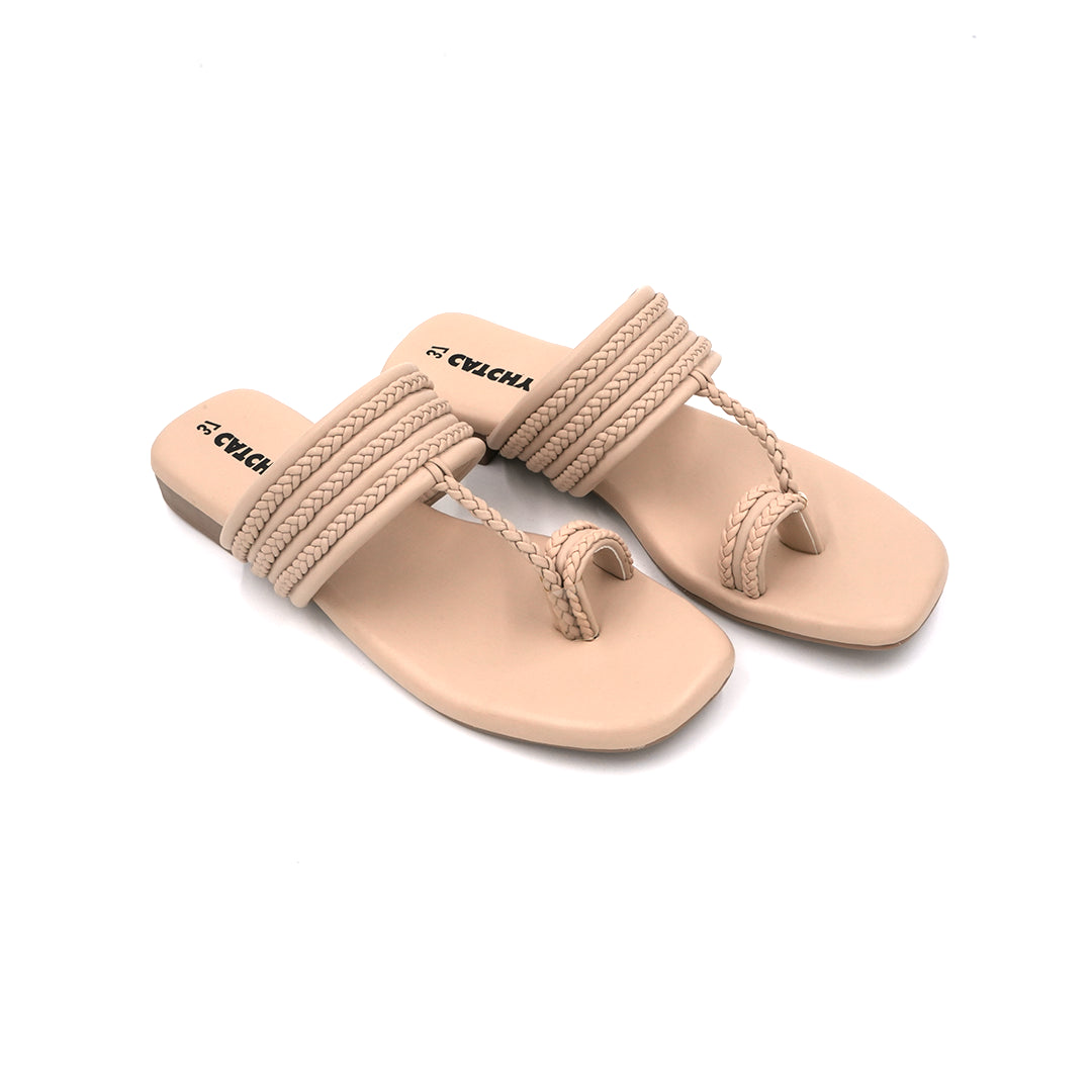 Catchy Multi-Strap Comfort Flats