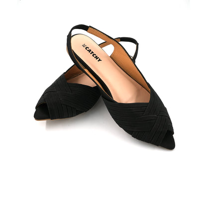 Catchy Women's Slingback Pointed Toe Sandals