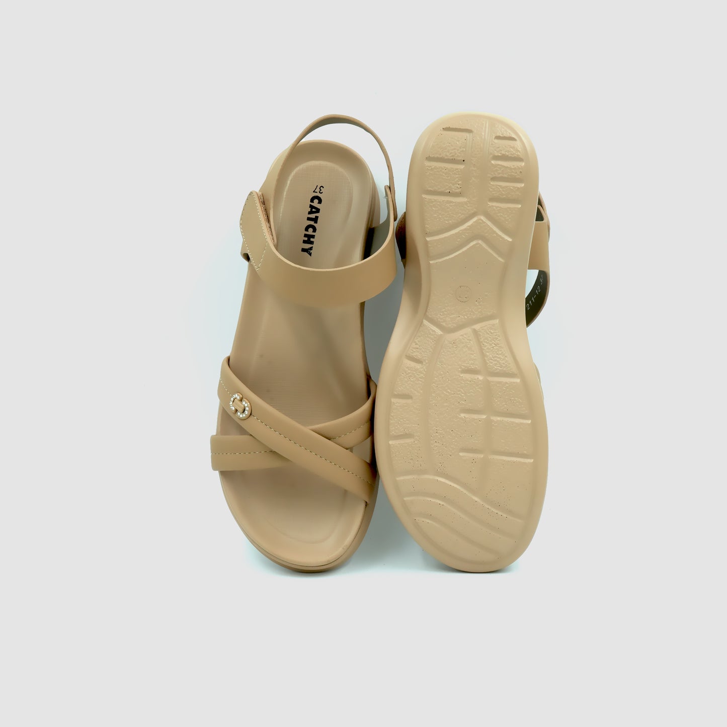Catchy Women's Cross Strap Sandal