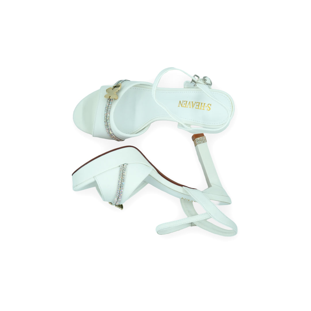 Women Hollow Out Buckle Heel