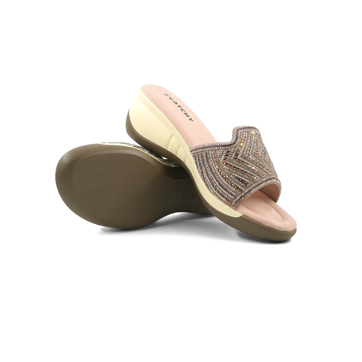 Catchy Comfort Wedge Slides