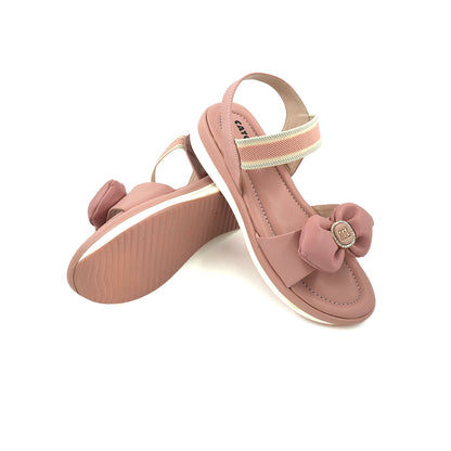 Catchy Girl's Bow Detail Sandals