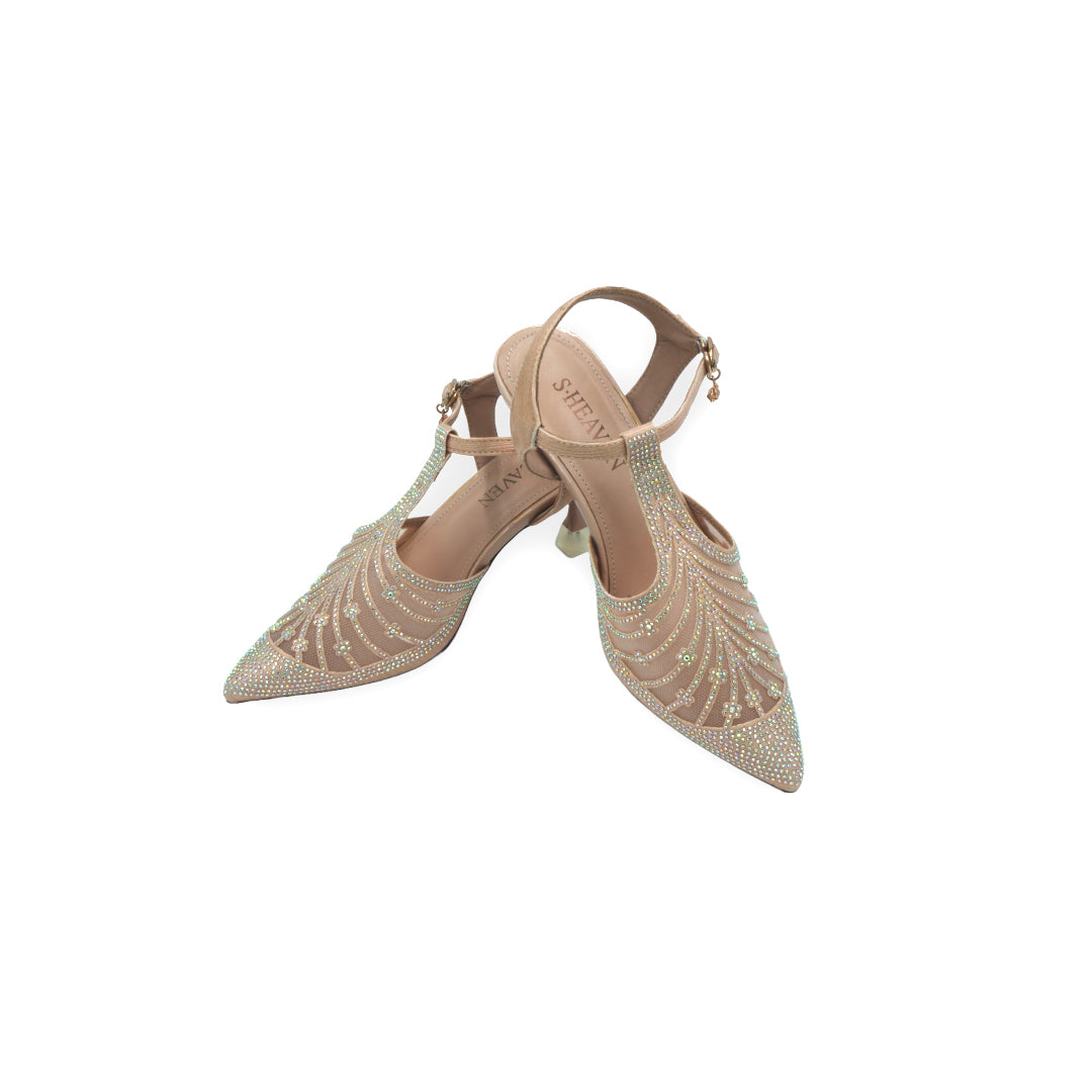 Pointy Slingback Spool Heel