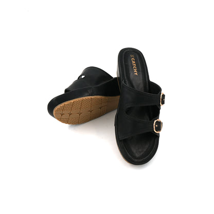 Catchy Women's Strap Wedge Sandal
