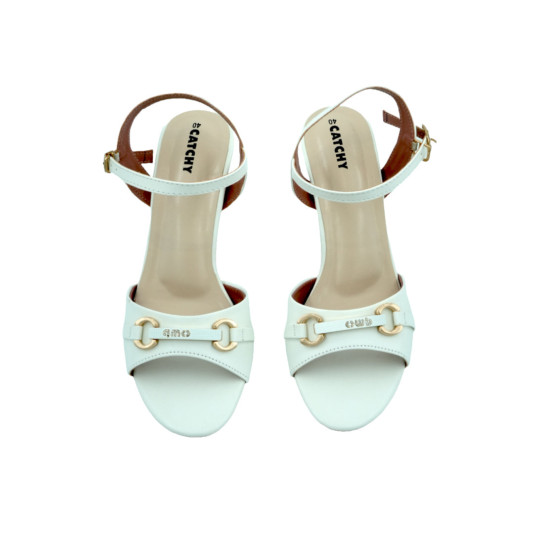 Catchy Stylish Slingback Kitten Heel